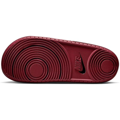 Shop Nike Atlanta Falcons Off-court Wordmark Slide Sandals In Gray