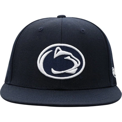 Shop Top Of The World Navy Penn State Nittany Lions Team Color Fitted Hat