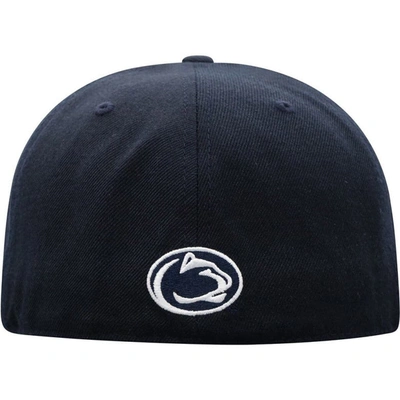 Shop Top Of The World Navy Penn State Nittany Lions Team Color Fitted Hat