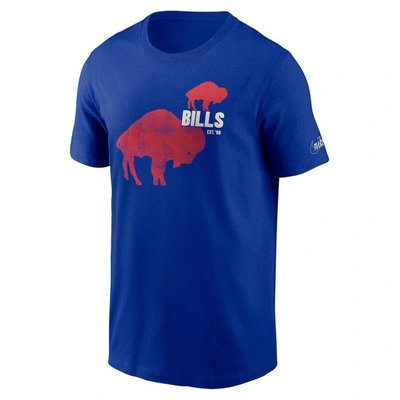 Shop Nike Royal Buffalo Bills Logo Essential T-shirt