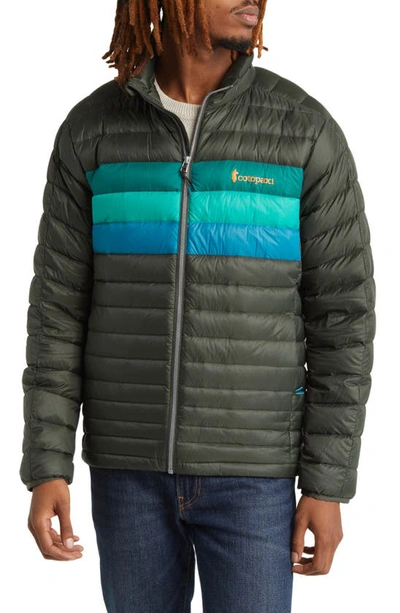 Shop Cotopaxi Fuego Water Resistant 800 Fill Power Down Jacket In Woods