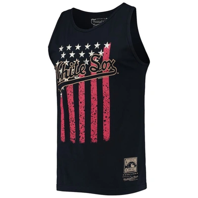 Shop Mitchell & Ness Navy Chicago White Sox Cooperstown Collection Stars And Stripes Tank Top