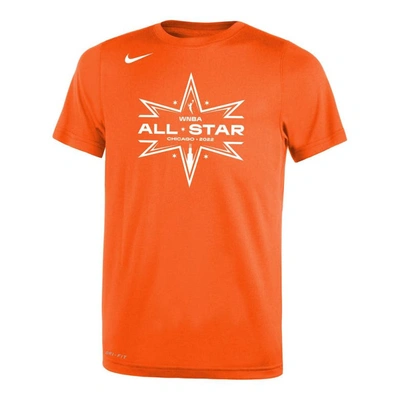 Shop Nike Youth  Orange 2022 Wnba All-star Game Logo Legend Performance T-shirt