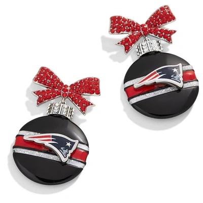 Shop Baublebar New England Patriots Ornament Earrings In Navy
