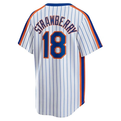 Shop Nike Darryl Strawberry White New York Mets Home Cooperstown Collection Player Jersey