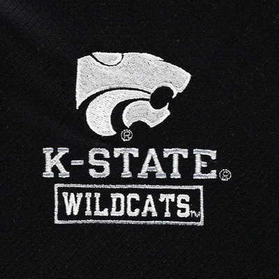 Shop Champion Black Kansas State Wildcats Textured Quarter-zip Jacket