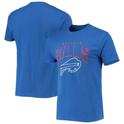 Shop Junk Food Royal Buffalo Bills Bold Logo T-shirt