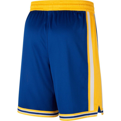 Shop Nike Royal Golden State Warriors 2022/23 Classic Edition Swingman Performance Shorts In Blue