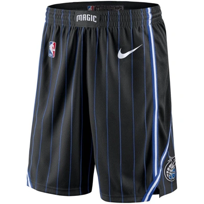 Shop Nike Black 2019/20 Orlando Magic Icon Edition Swingman Shorts