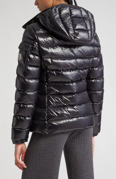 Moncler Dalles Hooded Quilted Padded Shell Down Jacket In Black