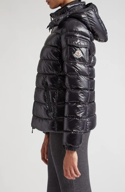 Moncler Dalles Hooded Quilted Padded Shell Down Jacket In Black