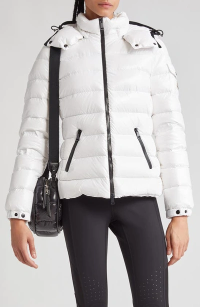 Shop Moncler Bady Water Resistant Down Puffer Jacket In White