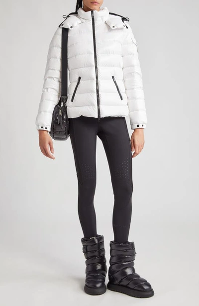 Shop Moncler Bady Water Resistant Down Puffer Jacket In White