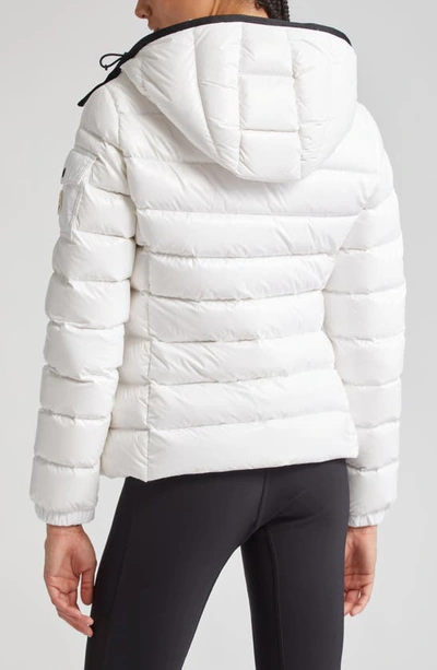 Shop Moncler Bady Water Resistant Down Puffer Jacket In White