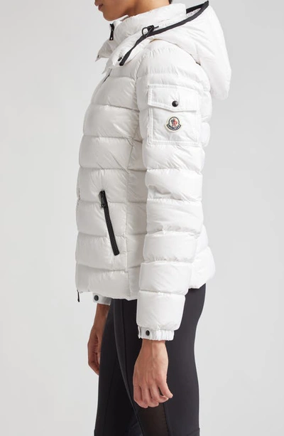 Shop Moncler Bady Water Resistant Down Puffer Jacket In White