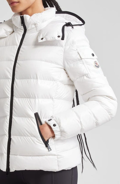 Shop Moncler Bady Water Resistant Down Puffer Jacket In White