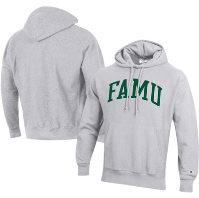 Shop Champion Gray Florida A&m Rattlers Tall Arch Pullover Hoodie