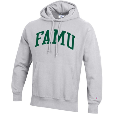 Shop Champion Gray Florida A&m Rattlers Tall Arch Pullover Hoodie