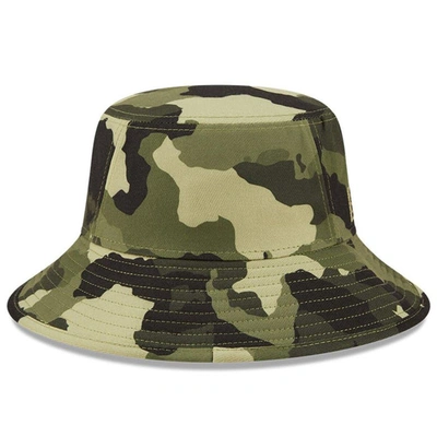 Shop New Era Camo Chicago Cubs 2022 Armed Forces Day Bucket Hat