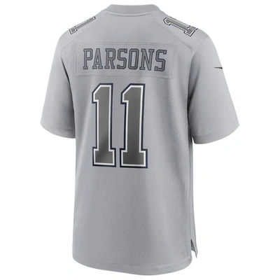 Shop Nike Micah Parsons Gray Dallas Cowboys Atmosphere Fashion Game Jersey