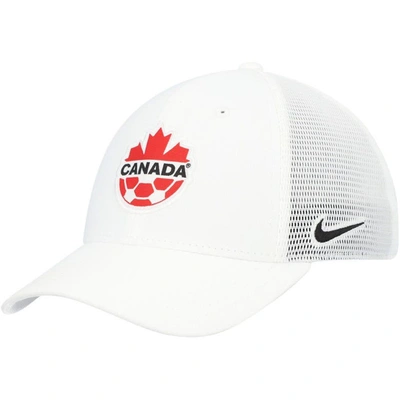 Shop Nike Gray Canada Soccer Pro Snapback Hat