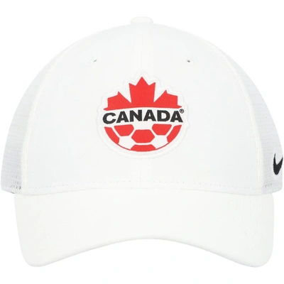 Shop Nike Gray Canada Soccer Pro Snapback Hat