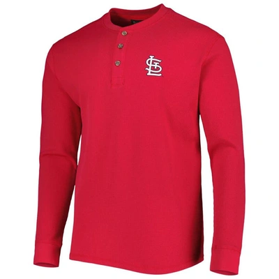 Shop Dunbrooke St. Louis Cardinals Red Maverick Long Sleeve T-shirt