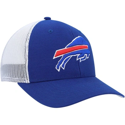 Shop 47 Youth ' Royal/white Buffalo Bills Adjustable Trucker Hat