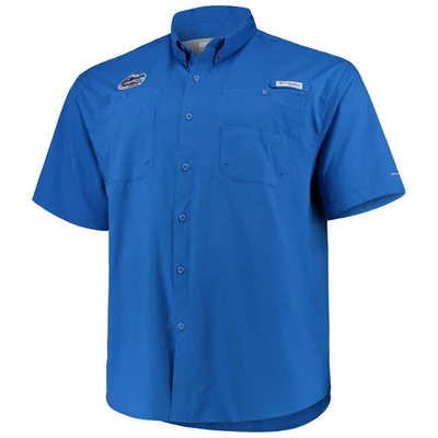 Shop Columbia Royal Florida Gators Big & Tall Collegiate Tamiami Button-down Shirt