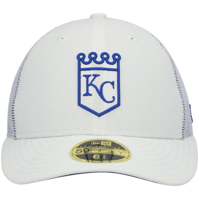Shop New Era White Kansas City Royals 2022 Batting Practice Low Profile 59fifty Fitted Hat