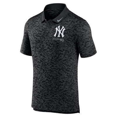 Shop Nike Black New York Yankees Next Level Performance Polo