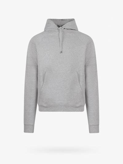 Shop Saint Laurent Man Sweatshirt Man Grey Sweatshirts In Gray