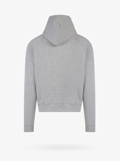 Shop Saint Laurent Man Sweatshirt Man Grey Sweatshirts In Gray