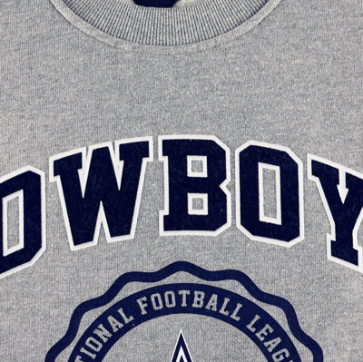 Shop Tommy Hilfiger Heather Gray Dallas Cowboys Ronald Crew Sweatshirt