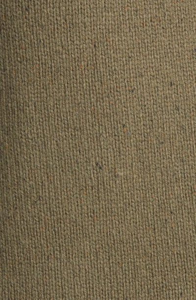 Fjall Raven Lada Regular Fit Shawl Collar Sweater In Laurel Green