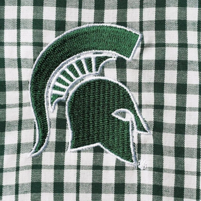 Shop Columbia Green Michigan State Spartans Rapid Rivers Logo Button-down Shirt