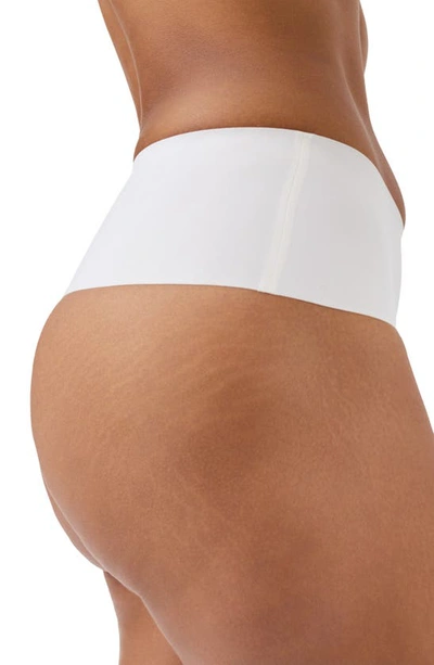 Spanxr Undie-tectable Thong In Powder