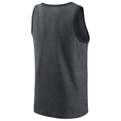 Shop Nike Heathered Charcoal Chicago Bears Tri-blend Tank Top In Heather Charcoal