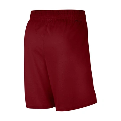 Shop Nike Red 2019/20 Cleveland Cavaliers Icon Edition Swingman Shorts