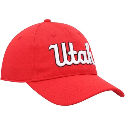 Shop Under Armour Red Utah Utes Throwback Iso-chill Adjustable Hat
