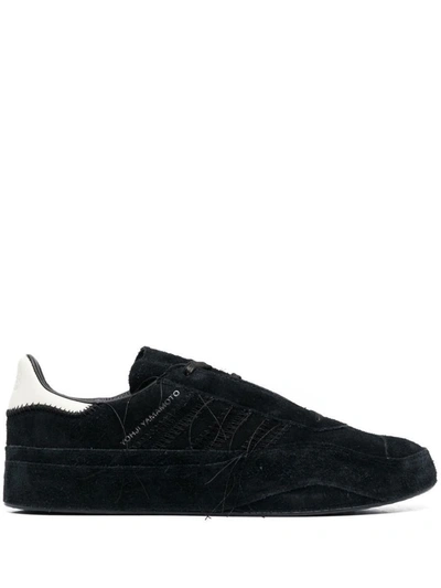 Shop Y-3 Adidas  Gazelle Sneakers In Black