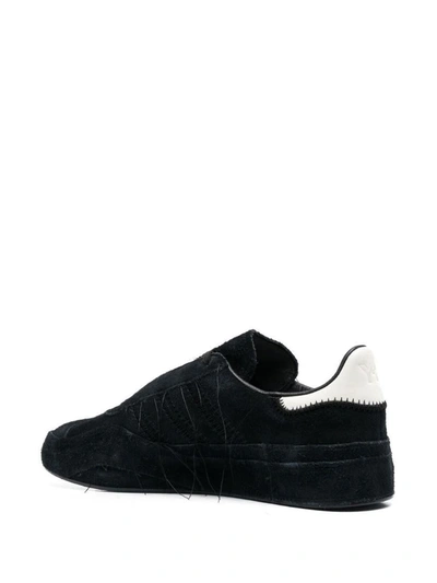 Shop Y-3 Adidas  Gazelle Sneakers In Black