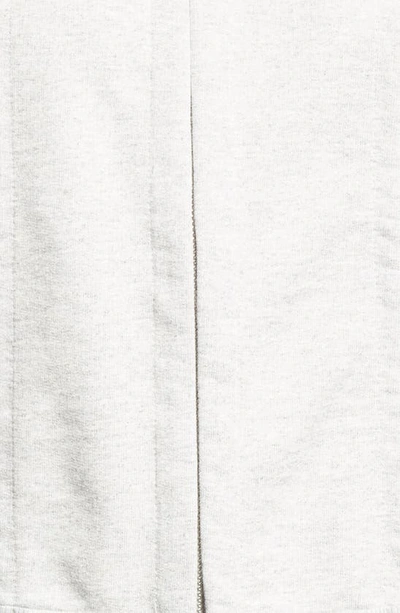 Veronica Beard Heather Gray Hoodie Dickey In Heather Grey