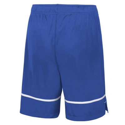 Shop New Era Royal Los Angeles Rams Combine Authentic Rusher Training Shorts