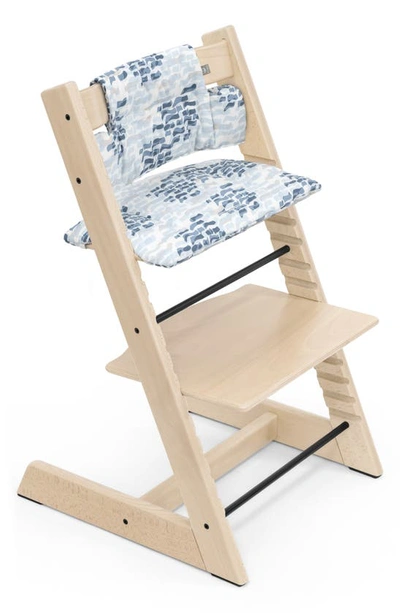 Shop Stokke Tripp Trapp® Classic Seat Cushions In White/ Blue
