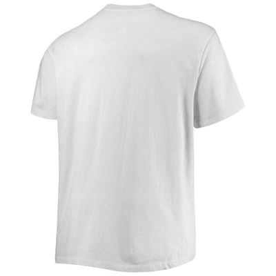 Shop Champion White Ohio State Buckeyes Big & Tall Arch Over Wordmark T-shirt