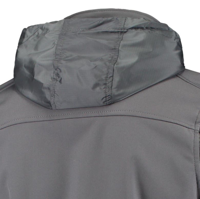 Shop Dunbrooke Graphite New York Giants Circle Zephyr Softshell Full-zip Jacket