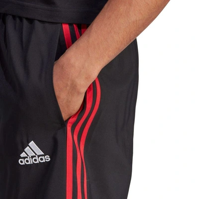 Shop Adidas Originals Adidas  Black Manchester United Dna Shorts