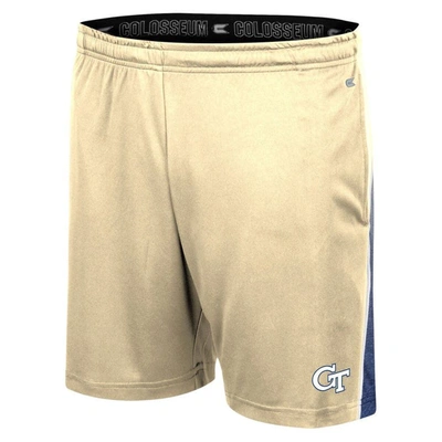 Shop Colosseum Gold Georgia Tech Yellow Jackets Laws Of Physics Shorts