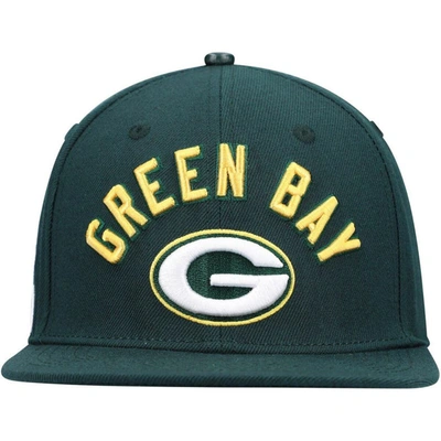 Shop Pro Standard Green Green Bay Packers Stacked Snapback Hat